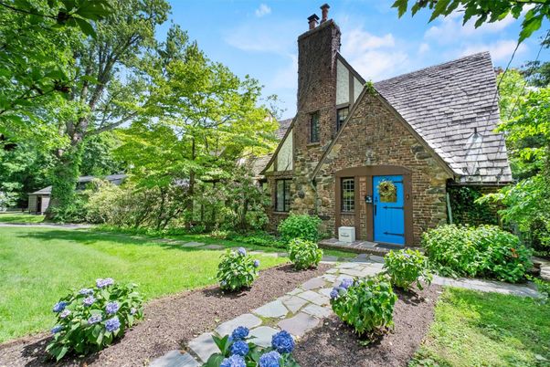 Backyard, Exterior, Facade, Brick Facade, Tudor Revival