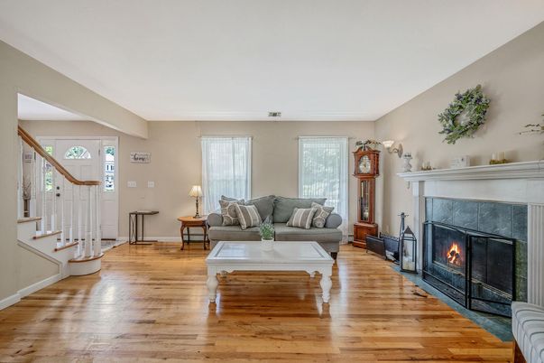 Fireplace, Interior, Living room, Wood Texture Flooring