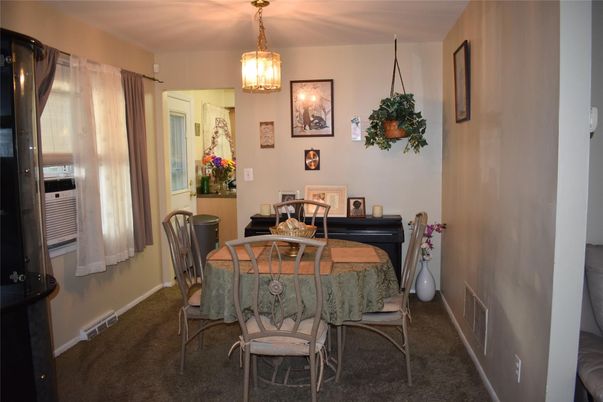 Dining room, Interior, Pendant Lights
