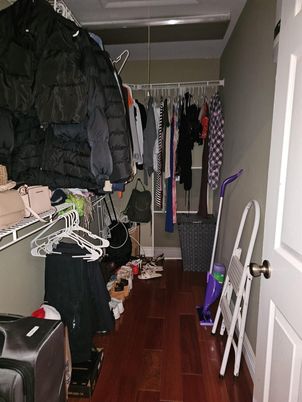 Interior, Walk-in Closets, Wood Texture Flooring