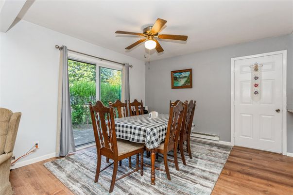 Dining room, Interior, Wood Texture Flooring