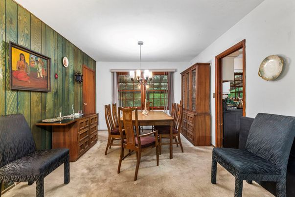 Chandelier, Dining room, Interior