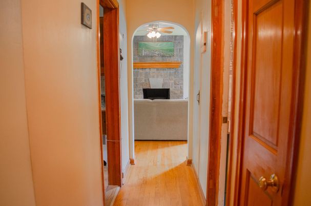 Fireplace, Interior, Wood Texture Flooring