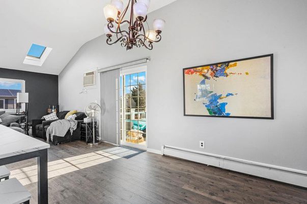 Bedroom, Chandelier, Interior, Wood Texture Flooring