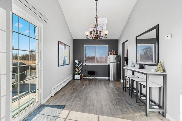 Chandelier, Interior, Kitchen, Wood Texture Flooring