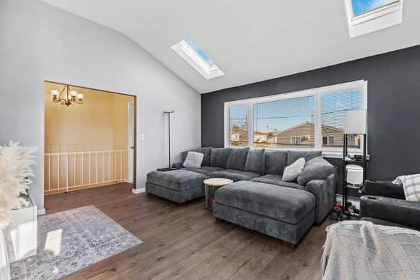 Chandelier, Interior, Living room, Wood Texture Flooring