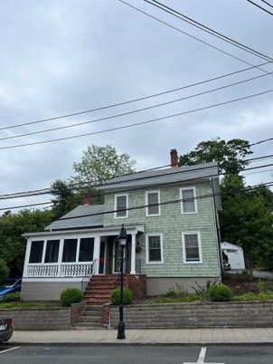 Exterior, Facade, Solar Panels, Georgian