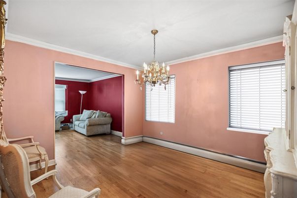 Chandelier, Empty room, Interior, Wood Texture Flooring