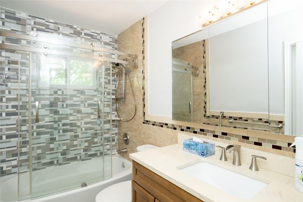 Bathroom, Glass Shower, Interior