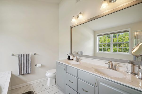 Bathroom, Dual Sink Vanities, Interior, Marble