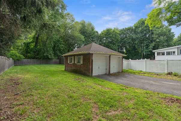 Backyard, Detached Garage, Exterior