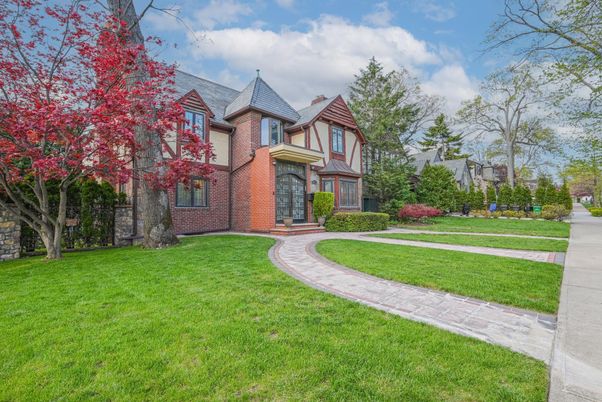 Backyard, Exterior, Facade, Brick Facade, Tudor Revival