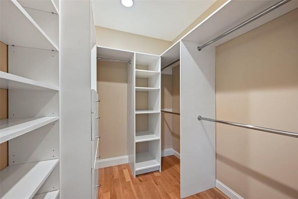 Interior, Recessed Lighting, Walk-in Closets, Wood Texture Flooring