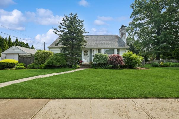 Backyard, Detached Garage, Exterior, Facade, Cape Cod