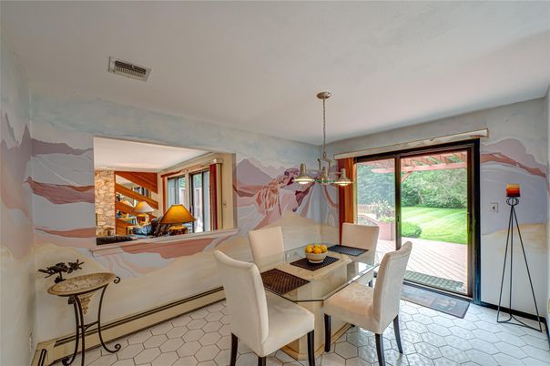 Dining room, Interior, Pendant Lights