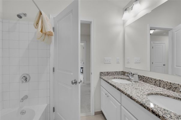 Bathroom, Dual Sink Vanities, Interior