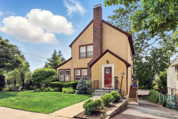 Backyard, Exterior, Facade, Brick Facade, Tudor Revival