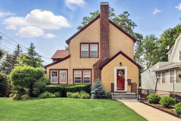 Backyard, Exterior, Facade, Brick Facade, Tudor Revival