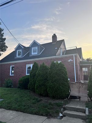 Exterior, Facade, Brick Facade, Cape Cod