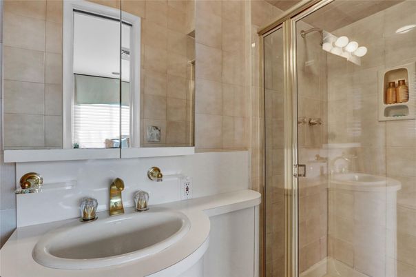 Bathroom, Glass Shower, Interior