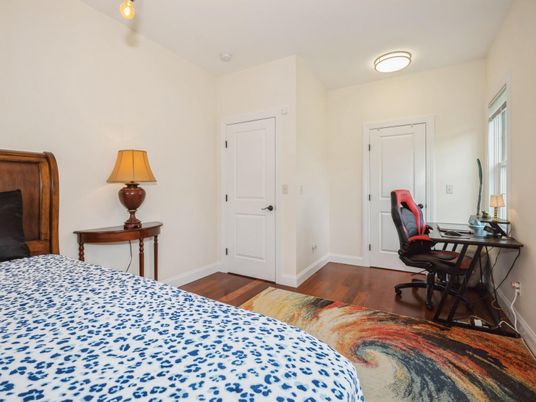 Bedroom, Home Office, Interior, Wood Texture Flooring