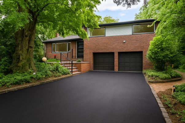 Attached, Exterior, Facade, Brick Facade, Split Level