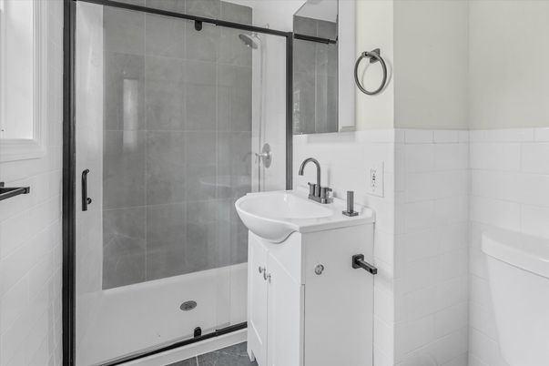 Bathroom, Glass Shower, Interior