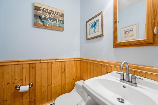 Bathroom, Interior, Wooden Walls