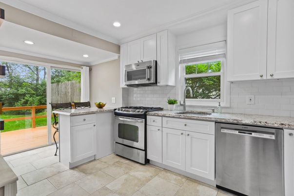 Interior, Kitchen, Recessed Lighting, Stainless Steel Appliances
