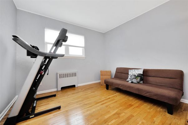 Fitness Equipment, Interior, Wood Texture Flooring