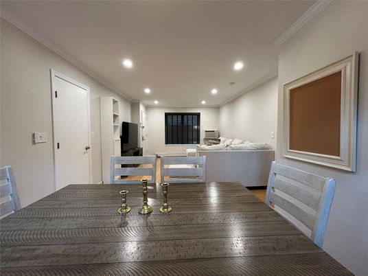 Dining room, Interior, Living room, Recessed Lighting