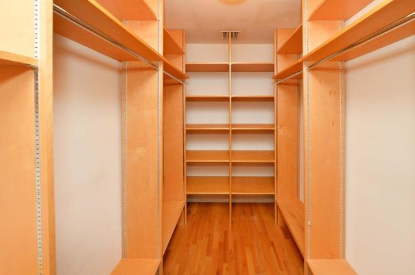 Interior, Walk-in Closets, Wood Texture Flooring