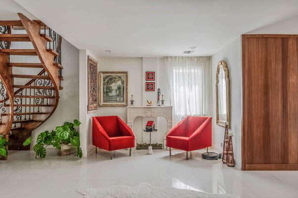 Fireplace, Interior, Recessed Lighting