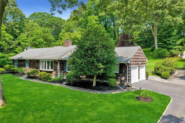 Backyard, Detached Garage, Exterior, Facade, Cape Cod