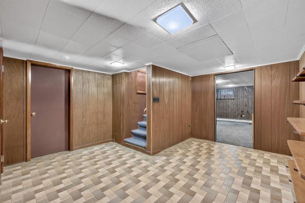 Empty room, Interior, Wooden Walls