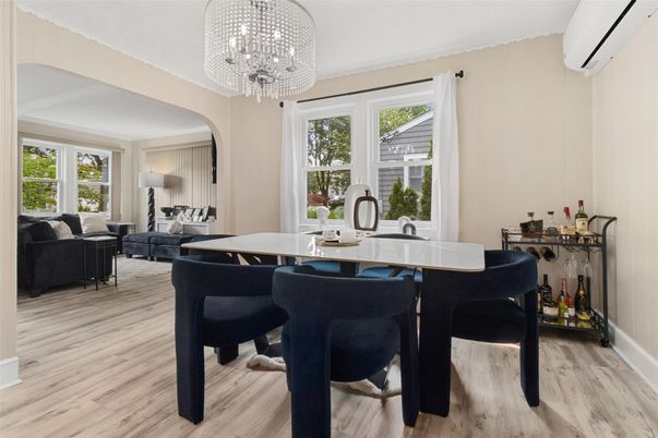Chandelier, Dining room, Interior, Living room, Wood Texture Flooring