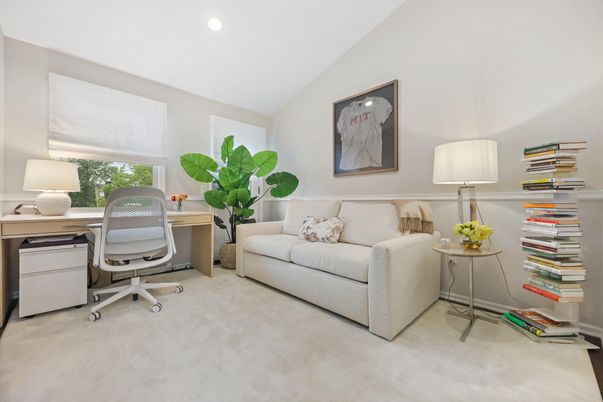 Home Office, Interior, Recessed Lighting