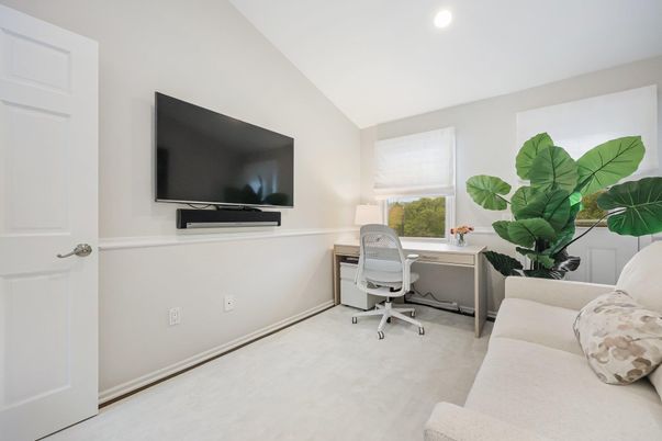 Home Office, Interior, Recessed Lighting