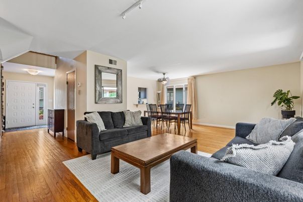 Dining room, Interior, Living room, Wood Texture Flooring