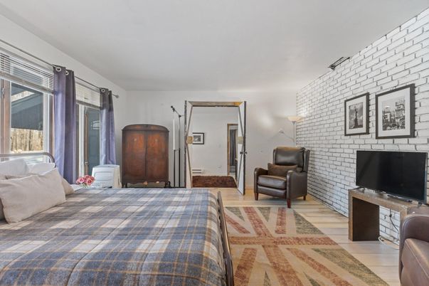 Bedroom, Interior, Stone Walls