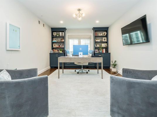 Home Office, Interior, Recessed Lighting