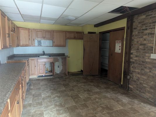 Interior, Kitchen, Stone Walls