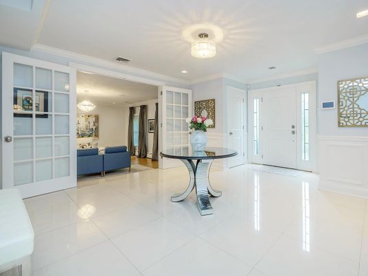 Chandelier, Interior, Living room, Recessed Lighting