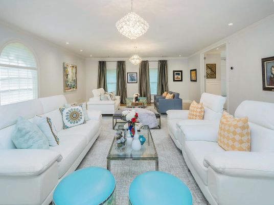Chandelier, Interior, Living room, Recessed Lighting