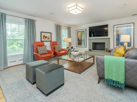 Fireplace, Interior, Living room, Recessed Lighting