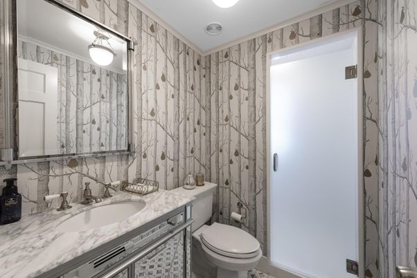 Bathroom, Interior, Marble Walls