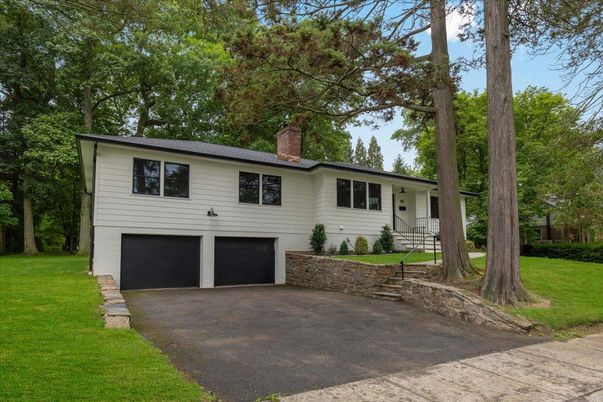 Attached, Backyard, Exterior, Facade, Raised Ranch