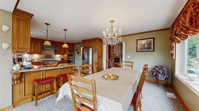 Chandelier, Dining room, Interior, Kitchen, Pendant Lights, Recessed Lighting