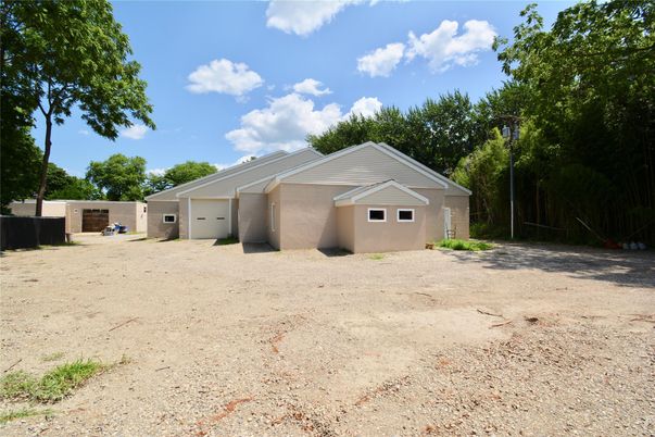 Backyard, Detached Garage, Exterior