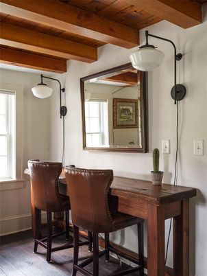 Interior, Pendant Lights, Wooden Beams, Wooden Ceilings, Wood Texture Flooring